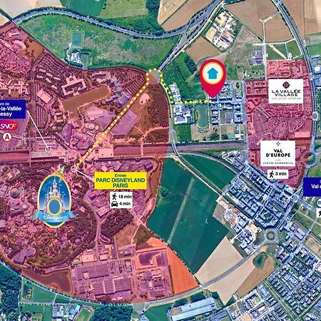 Disneyland-Paris, Studio 2 Pers, Wifi Сери Екстериор снимка